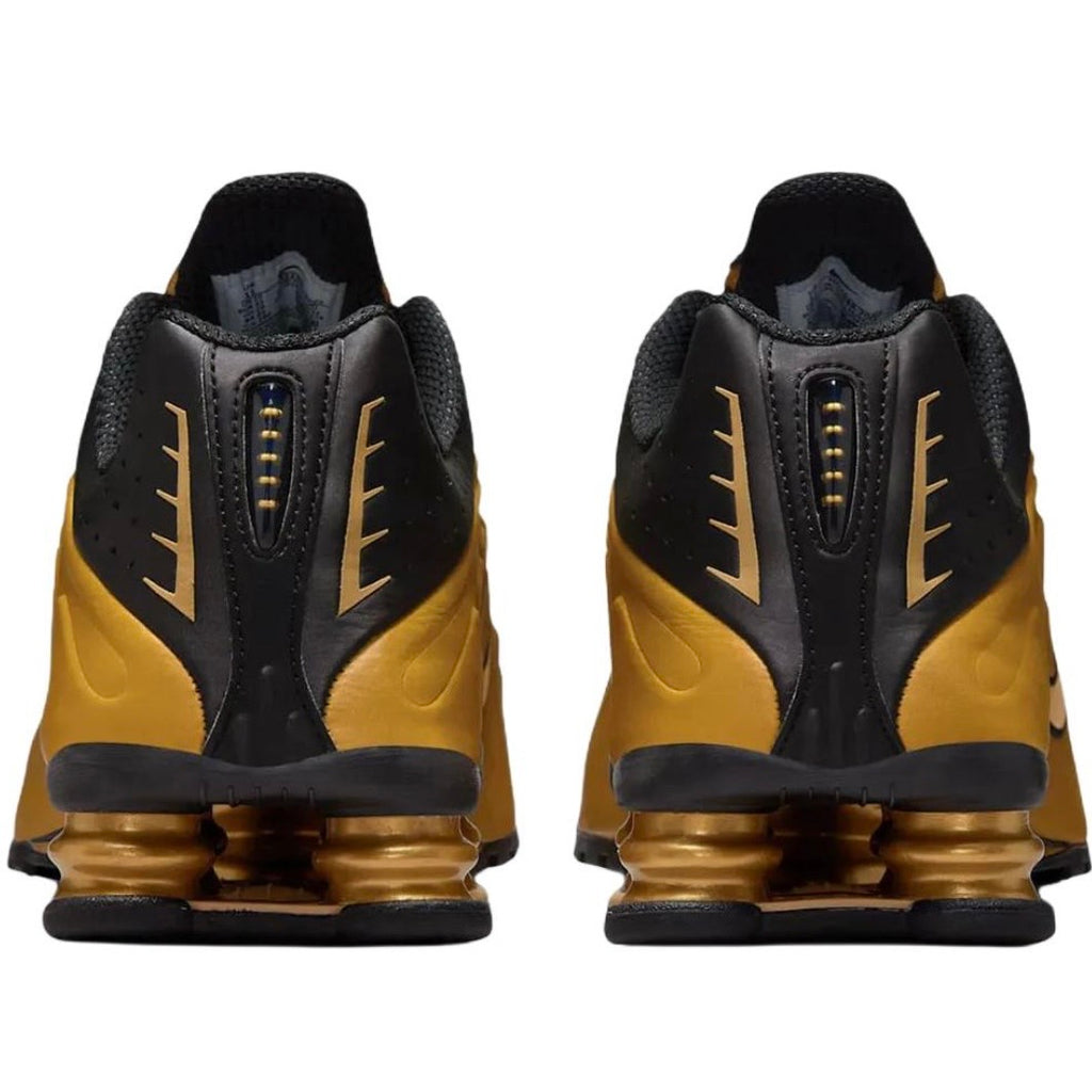 Nike Shox R4 metallic gold