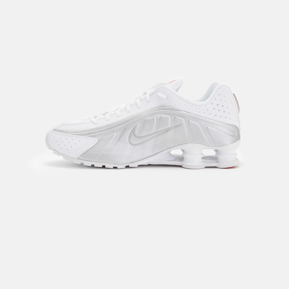 Nike Shox R4 metallic silver