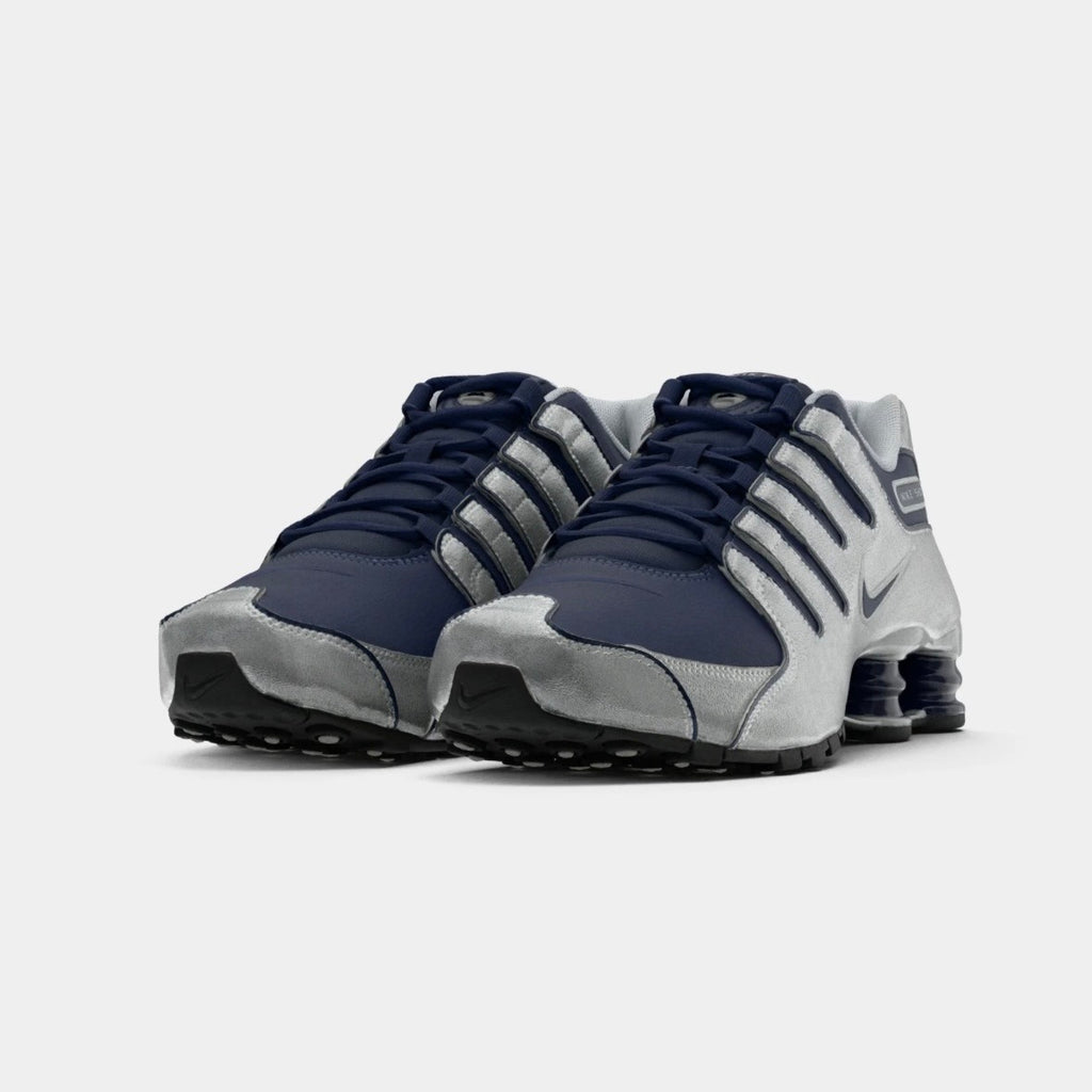 Nike Shox NZ Silver blue