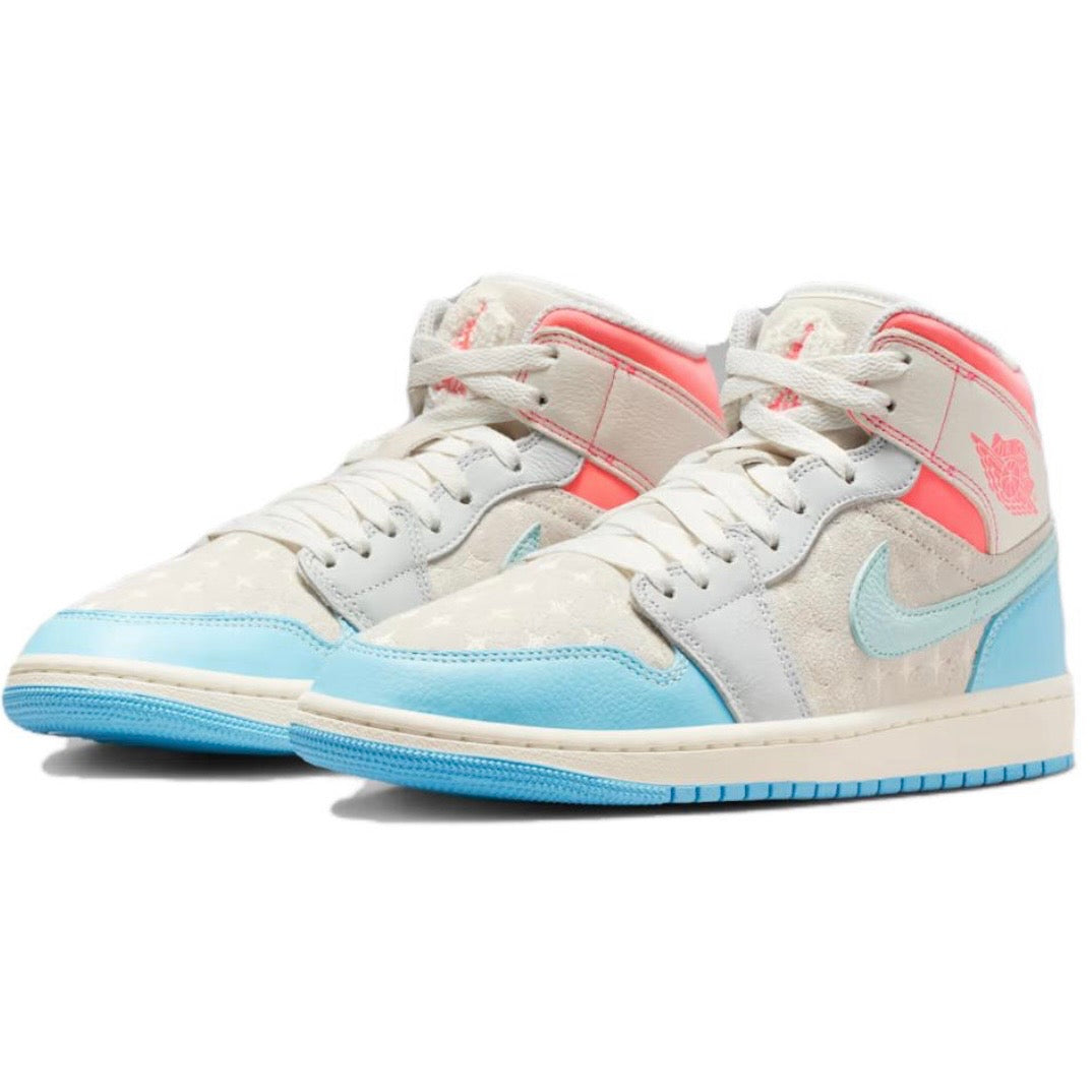 Nike air Jordan 1 mid sail hot